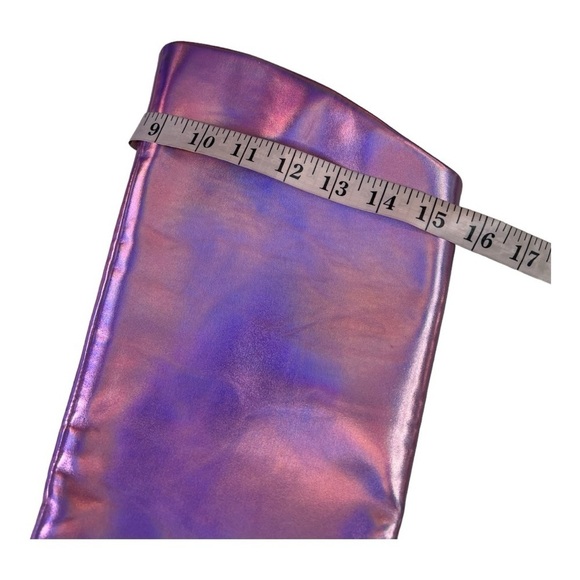 Steve Madden Sarina Iridescent Point Toe Boots - Pink Womens Size 6.5M NEW - Picture 9 of 16